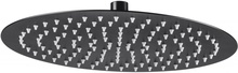 Dispersor fix - rotund negru anticalcar 30 cm diametru