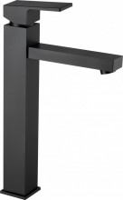 Anemon Black baterie de lavoar inalta finisaj negru BBZN21K