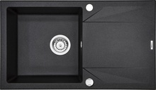 EVORA Chiuveta Granit GRANITE SINK GRAPHITE METALIC 780x440x180, 3,5"