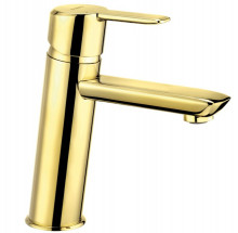 Arnika Gold Baterie lavoar finisaj auriu Deante BQA_Z20M