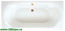 Caracas 180 Kit montaj (Set picioare + Sistem de scurgere cu preaplin automat PVC + sistem de prindere la perete)