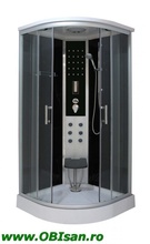 RELAX Cabina de dus cu aburi Quick-Line Sistem de montaj rapid