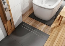 Rigola de dus 70 cm, crom