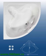 Riviera 140 Picioare + sifon incluse