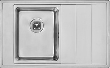BOLERO chiuveta inox 1 cuva cu picurator finisaj satin