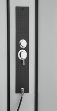 CL73 Cabina de dus completa SKY1 profile negre cu montaj rapid QuickLine