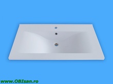 Lavoar 90 cm din marmura artificiala 90,5x51,5x17,5 cm