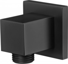 Cot de iesire dus finisaj negru forma patrata