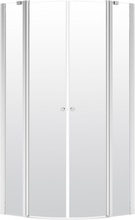 Alpinia Cabina de dus semirotunda 90*90 cm
