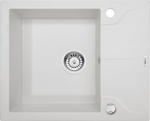 ANDANTE ALABASTER GRANITE SINK ONE BOWL WITH DRAINER WITH FITTING