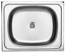 TWIST DEKOR SINK ONE BOWL WITH FITTING
