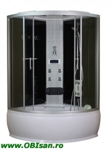 Cabina de dus completa cu cadita inalta Radio + Iluminare