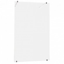 Paravan de dus finisaj crom tip Walk-in Sanotechnik Freedom I - sticla 8mm