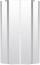 Alpinia Cabina de dus semirotunda 80*80 cm KGA052P