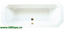 Nostalgie 175 Kit montaj (Set picioare + Sistem de scurgere cu preaplin automat PVC + sistem de prindere la perete)