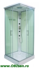 TWIST 1 Cabina cu hidromasaj cu montaj rapid QuickLine 80x80x210 CL05
