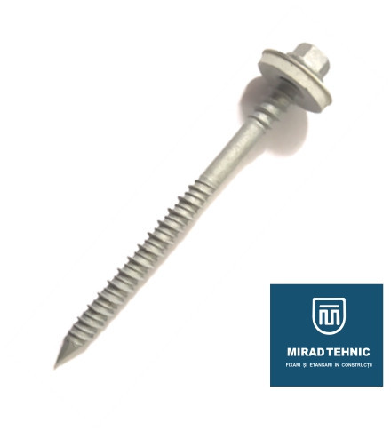 BAUFIX 6,3/7 x 230 mm Saiba V19 Surub fixare panouri termoizolante pe lemn/beton - Cutie 50 buc