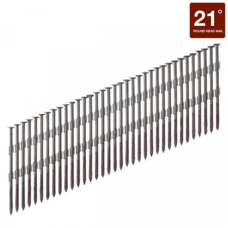 Cuie 2,8 x 65 mm CN 21° torsadate ZINCATE HDG Set 3000 buc