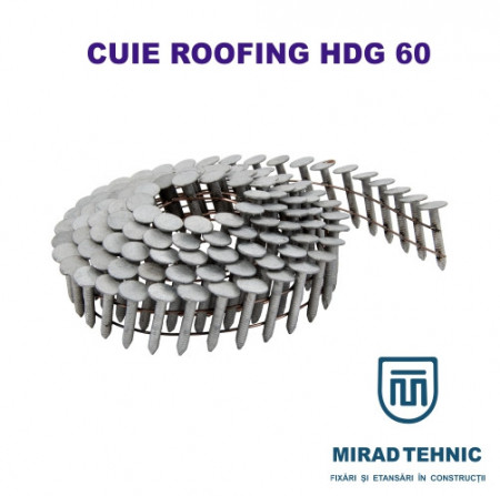 TA 3.0 x 38mm Cuie roofing. 1.920 bc/cutie HDG Zincate la Cald