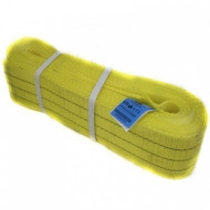 CHINGA DE RIDICARE CU URECHI 6MTx90MM-GALBEN S3000- POLIESTER 100% EN1492E