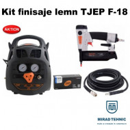 Oferta Finisaje TJEP F-18/50+Compresor TJEP 6/15-1+Furtun 20 ml+CADOU