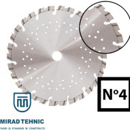 Disc diamantat PREMIUM nr. 4 Ø230 x 22,23 mm