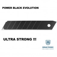 Lame cutter 18 mm POWER BLACK EVOLUTION set 10 blame