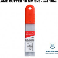 Lame cutter 18 mm SK5 set 10 buc