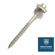 BAUFIX 6,3/7 x 110 mm Saiba V19 mm Surub fixare panouri termoizolante pe lemn/beton - Cutie 100 bucc