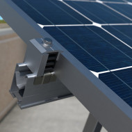 2 Clema rapida KFR-SC pentru montaj panou solar rama 40 mm in capat