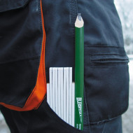 Creion zidar Bleispitz 240mm, mina grafit 10H. verde - set 12 buc
