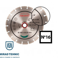 Disc diamantat UNIVERSAL nr. 17 Ø125 x 22,23 mm