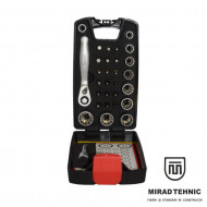 Set chei tubulare si biti SPLINE 1/4" 30 pieces