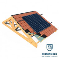 1 Kit INDEXTRUT KC-GPX2 pentru instalarea a 2 panouri solare pe tabla, tigla ceramica, panou sandwish