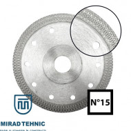 Disc diamantat Ø200 x 25,4/22,5 mm RIN nr. 15