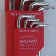 Set imbus TORX 59CrMoV4 Type L 8 buc