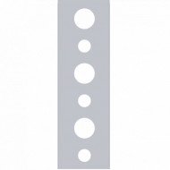 TM5/25 - Bandă de montaj perforată 20x0,9 mm x 25ml