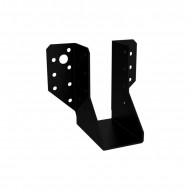 Papuc decorativ deschis grinda WB 49 45x97x75x2,0 mm Negru