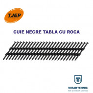 Cuie 2.5 x 50 STRIATE DECRA NEGRE banda hartie cap D 34° - Cutie 1200 cuie