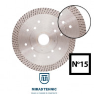 Disc diamantat pentru ceramica, tigla 125mm Nr 15