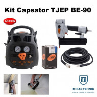 Oferta Capsator TJEP BE-90/40 + Compresor TJEP 6/15-1 + Furtun 20 ml+CADOU