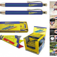 Set Profi-Marker - 2 stilouri cu mina si 15 mine in 3 culori