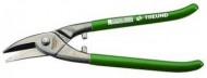 Foarfece decupare gauri/figuri, 275 mm HRC 56 pe dreapta