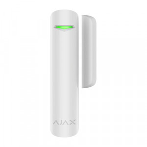 Contact magnetic cu senzor de soc DoorProtect Plus, wireless, alb - AJAX DoorProtectPlus(W)-9999