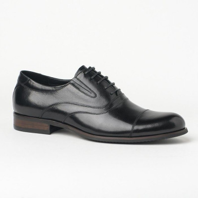 Kožne muške cipele BY320-102-H40 crne