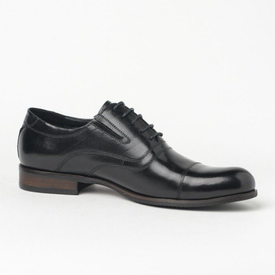 Kožne muške cipele BY320-102-H40 crne