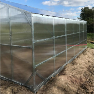 Sera Energon Lux 4x6 m, otel galvanizat 40x40 mm si policarbonat 4 mm