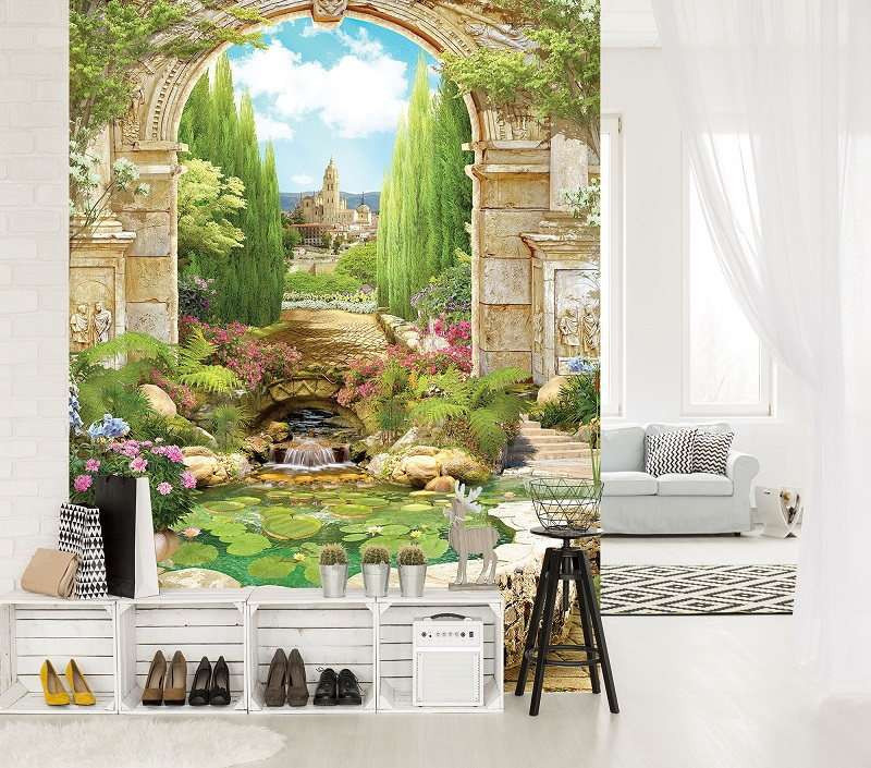 Fairy garden wallpaper - 11428A