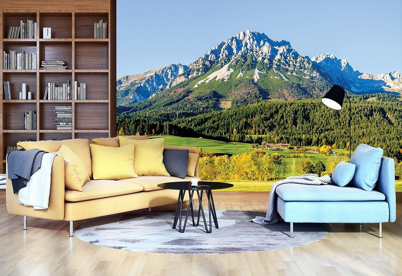 Mountain wall mural 12109