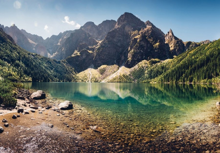 Mountain lake Wall Mural - 14628